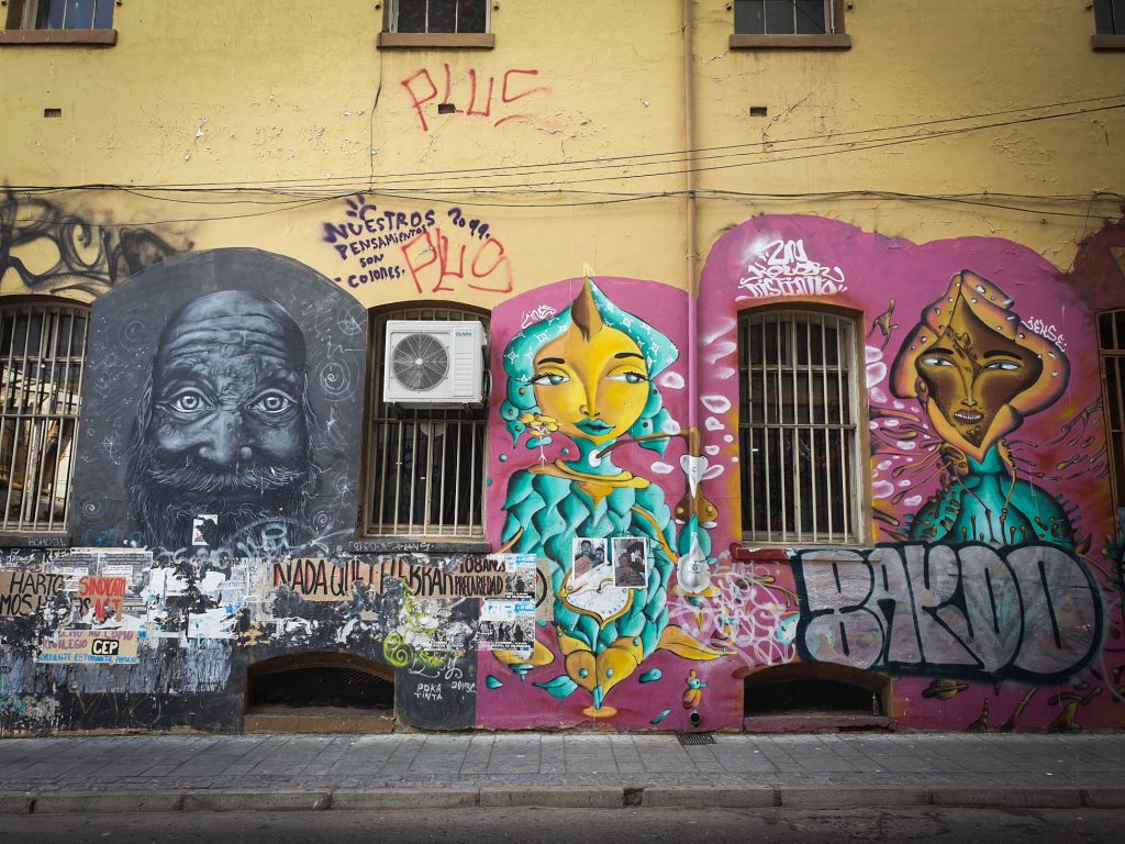 Artwork located in CalleEsmeralda - Valparaiso